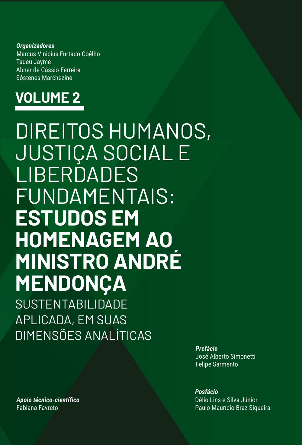 Capa original do volume 2: Sustentabilidade aplicada, em suas dimensões analíticas
